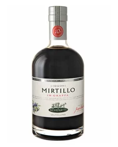 Schenatti Delux 0 7 Grappa Mirtilli Di Bosco Distillato