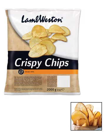 Patate Crispy Chips C-bucc L.w. Kg 2