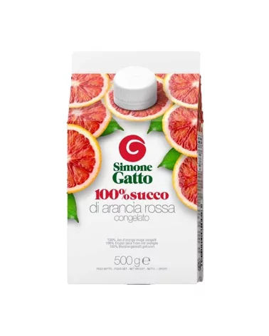Succo Arancia Rossa 100% Congelato Pz 24 Gatto Kg 0,5