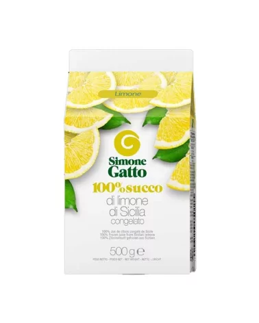 Succo Limone 100% Congelato Pz 24 Gatto Kg 0,5