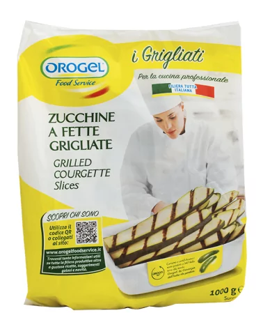 Zucchine 100%ita Fette Grigl Orogel Kg 1