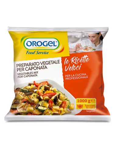Caponata 100%ita Preparato Vegetale Orogel Kg 1