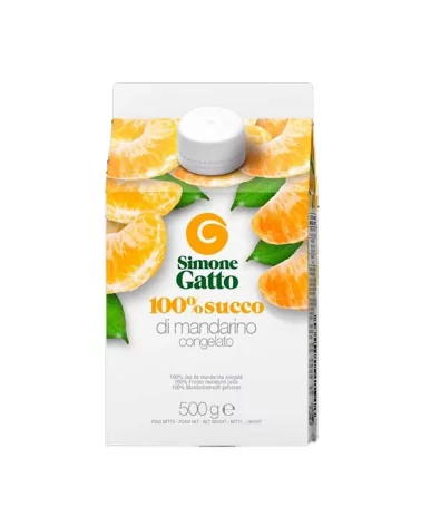 Succo Mandarino 100% Congelato Pz 24 Gatto Kg 0,5