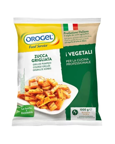Zucca A Cubetti Grigliata 100%ita Orogel Kg 1