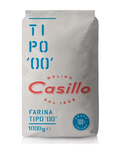 Farina Tipo 00 100%ita Casillo Kg 1
