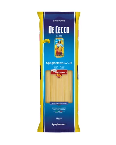 De Cecco Semola 412 Spaghettoni Food S. Kg 1