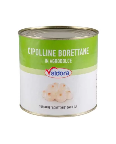 Cipolline Borettane Agrodolce Valdora Kg 3