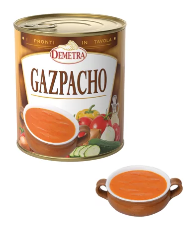 Gazpacho Zuppa Fredda Di Verdure Demetra Gr 820