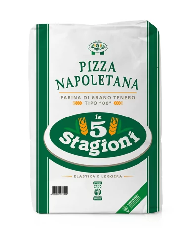 Farina 00 Pizza Napoletana Verde 5 Stagioni Kg 10
