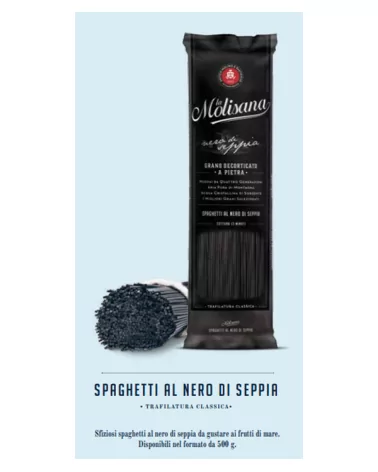 Molisana Spaghetti Al Nero Di Seppia Gr 500