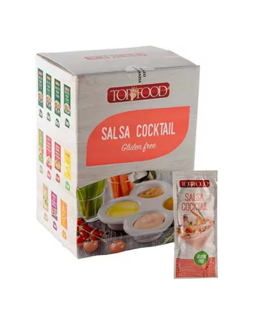 Salsa Cocktail Senza Glutine Ml 12 Monodose Topfood Pz 100