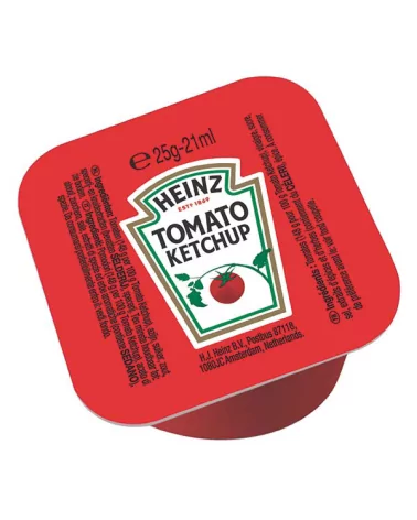 Ketchup Dippot Monodose Gr 25 Heinz Pz 100
