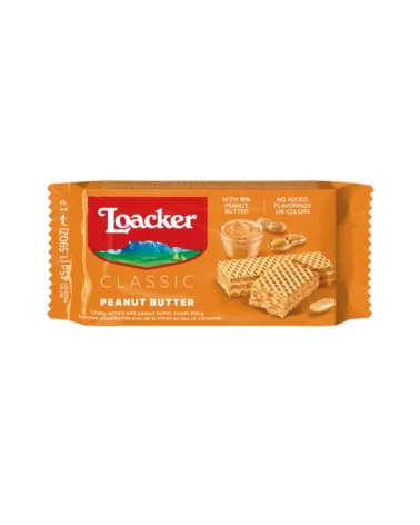 Loacker Peanut Butter Burro Arachidi Gr 45 Pz 25