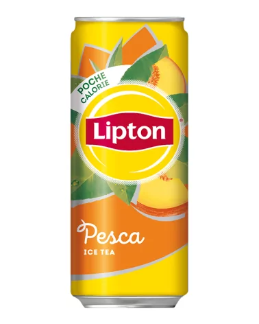 The Lipton Pesca Sleek Lattina Lt 0,33 Pz 24