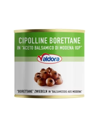 Cipolline Borettane Aceto Balsam. Valdora Kg 3