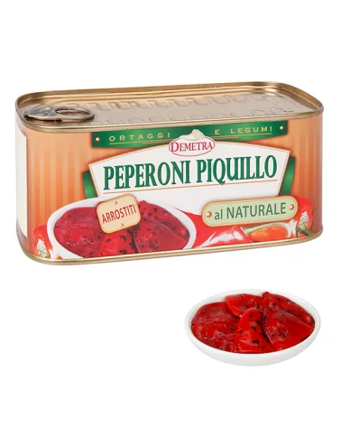 Peperoni Piquillo Nat Arrost Demetra Ml 720