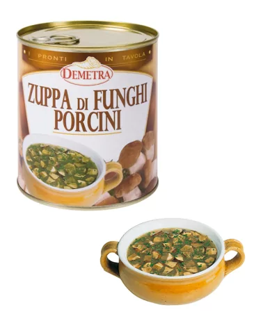 Zuppa Di Porcini Demetra Gr 830