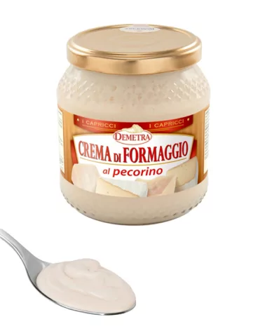 Crema Formaggio Al Pecorino Demetra Gr 550