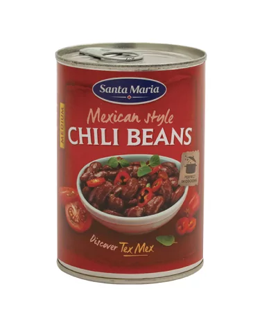 Chili Beans-fagioli Messicani S.m. Gr 410