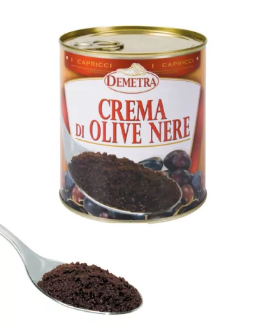Crema Olive Nere Demetra Gr 800