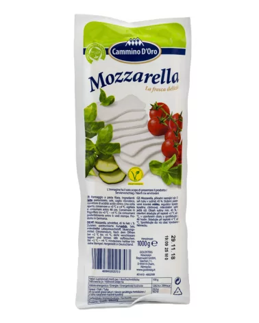 Mozzarella Filone Fiordilatte (pz) Cammino D'oro Kg 1