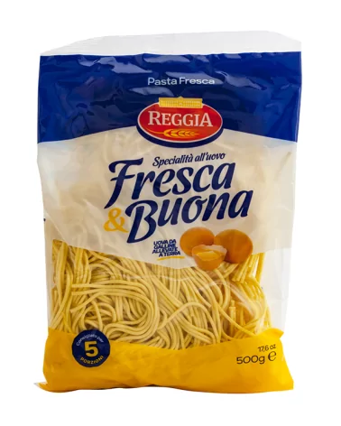 Pasta Uovo Fresca Spaghetti Chitarra Reggia Gr 500
