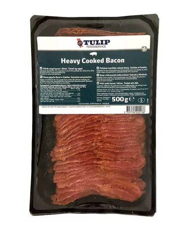 Bacon A Fette Heavy Precotta Affumicato Tulip Gr 500