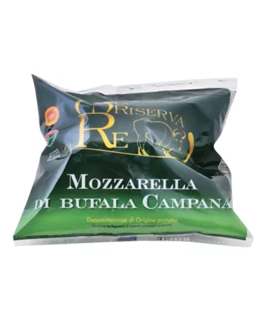 Mozzarella Di Bufala Campana D.o.p. Busta Riserva Del Re' Gr 125