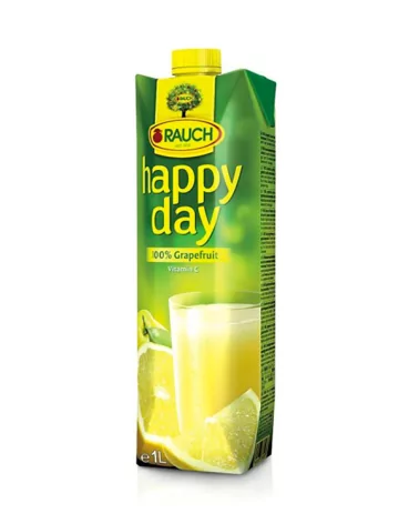 Succo Pompelmo 100% Happy Day Rauch Lt 1