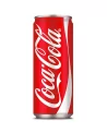 Coca Cola Sleek Lattina Import Lt 0,33 Pz 24