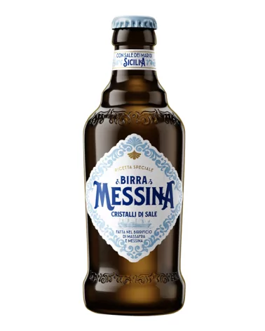 Birra Messina Cristalli Di Sale Bottiglia Lt 0,33 Pz 24