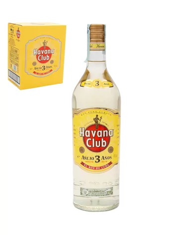 Rum Havana Club 3anni 40. Lt 1