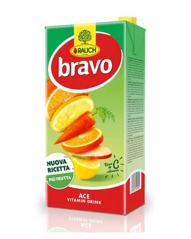 Bevanda Ace+vitamine Con Tappo Bravo Lt 2