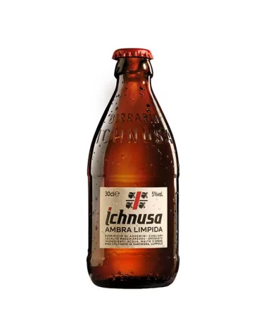 Birra Ichnusa Ambra Limpida Bottiglia Lt 0,3 Pz 24