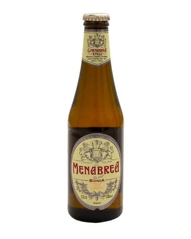 Birra Menabrea Bionda Bottiglia Lt 0,33 Pz 24