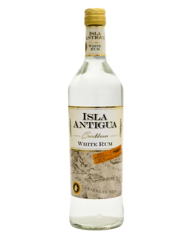 Rum Isla Antigua Carribbean White 37.5. Lt 1