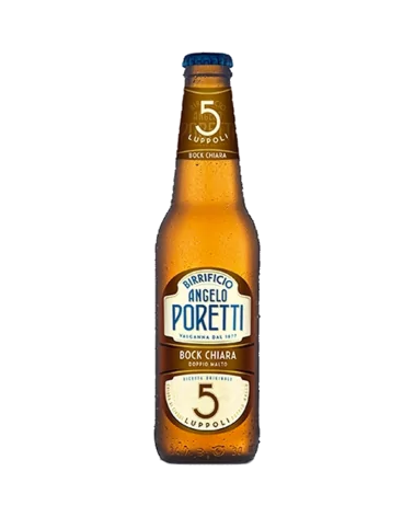 Birra Poretti 5 Lupp Bock Ch 6,5% 033 Vp