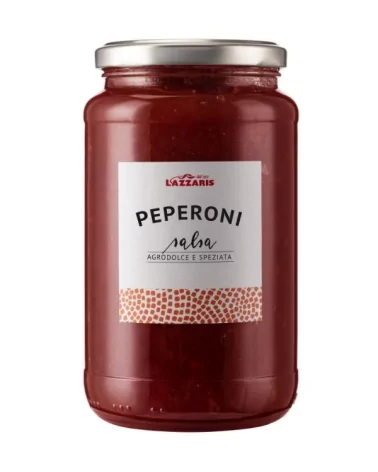 Salsa Peperoni Lazzaris Gr 600