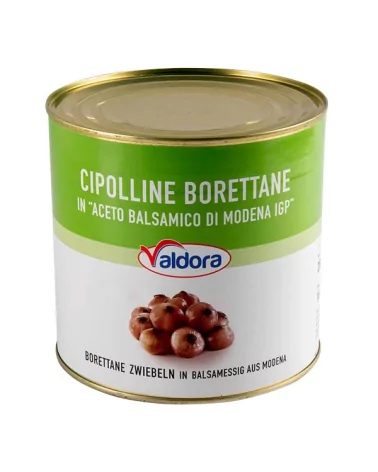Cipolline Borettane Aceto Balsam. Valdora Kg 3