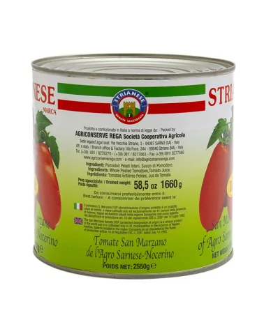 Pomodori Pelati Int.san Marzano D.o.p. Kg 2,55