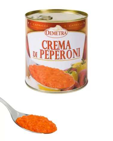 Crema Peperoni Demetra Gr 820