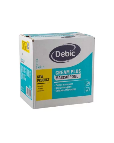Cream Plus Mascarpone 36,5% Debic Lt 1
