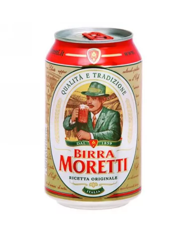 Birra Moretti Lattina Lt 0,33 Pz 24