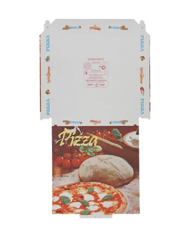 Box Pizza Cm 34,5 H3 Tricromia Gr 116 Liner Pz 100