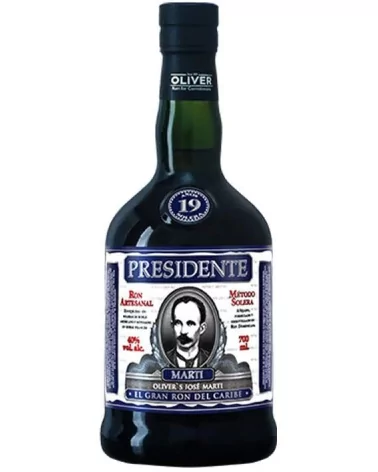 Rum Presidente Anejo 19y Solera 70cl.40%vol. (Distillato)