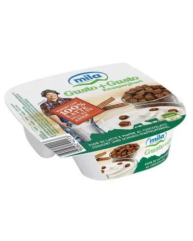 Yogurt Intero Fiordilatte+wafer Ciocc Mila Gr 150