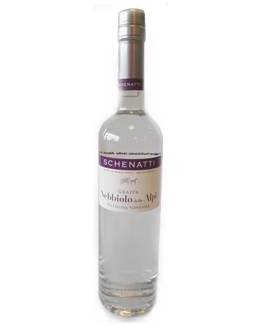 Schenatti Futura 0.7 Grappa Nebbiolo Delle Alpi Barrique (Distillato)