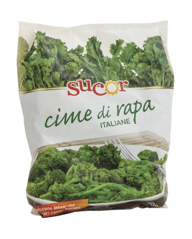 Cime Di Rapa Foglie Cubetti 100%ita Sucor Kg 1