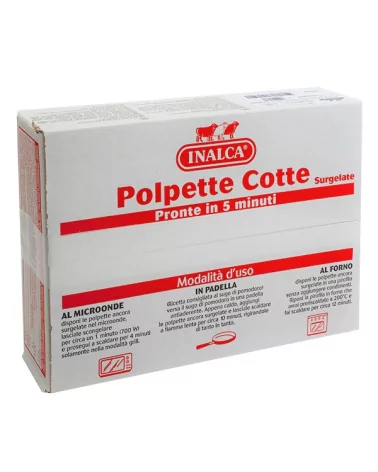 Polpette Di B-a Precotte Pz 142x19 Kg 2,7