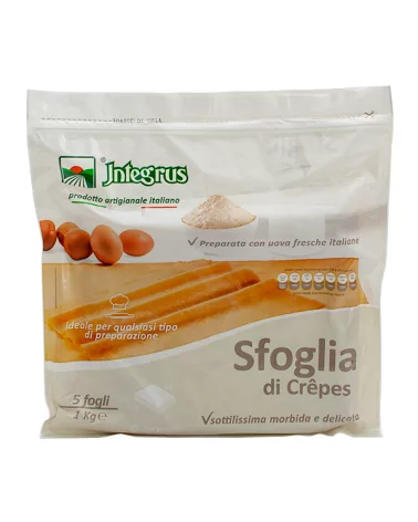 Sfogl. Crespelle Gr200 Precotto Cm 29x49 Jntegrus Pz 5